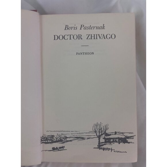 Doctor Zhivago — First American Edition, Pantheon, 1958 (No Dust Jacket) Vintage - Picture 5 of 16